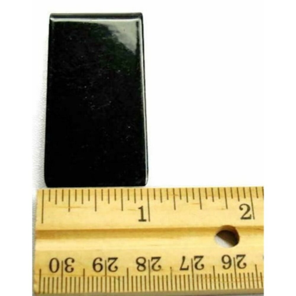 Money Clip Classic Black Wallet Cash ID Credit Card Holder